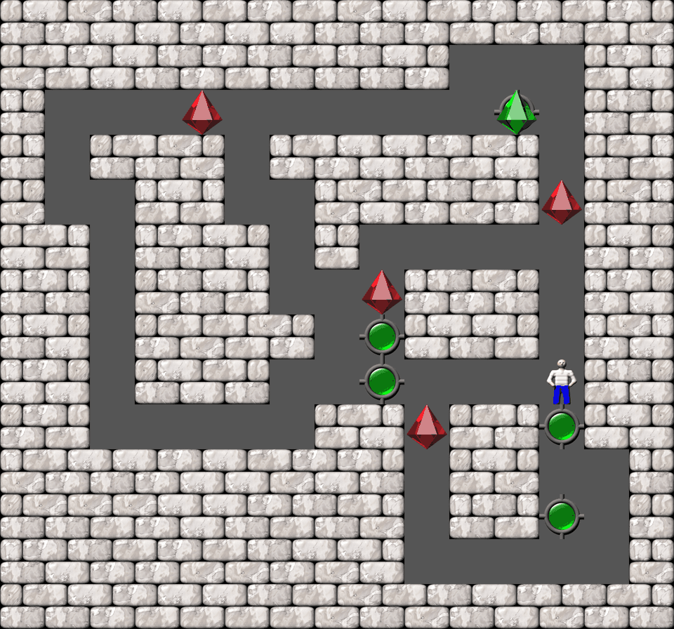 Sokoban Bugs509 collection level 146